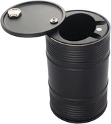 Metal oil barrel car ashtray — view 2