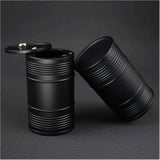 Metal oil barrel car ashtray — view 3