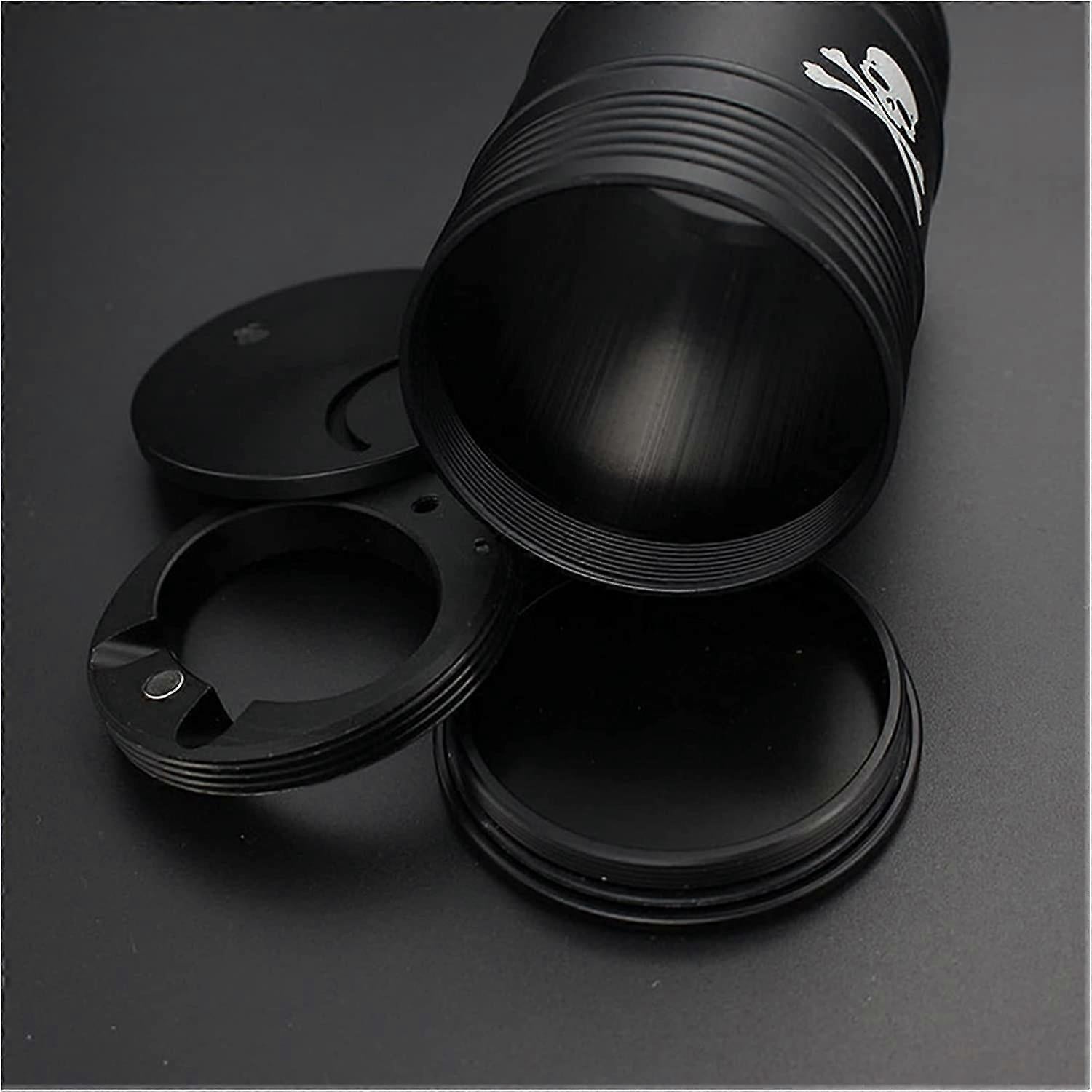 Metal oil barrel car ashtray — view 4