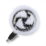 Rotating pressure washer wash brush — view 3