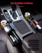 2 piece car front seat side gap organiser — view 5