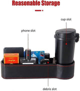 2 piece car front seat side gap organiser — view 6