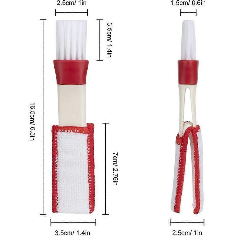 Car vent cleaning microfibre brush, 2 pieces — view 3
