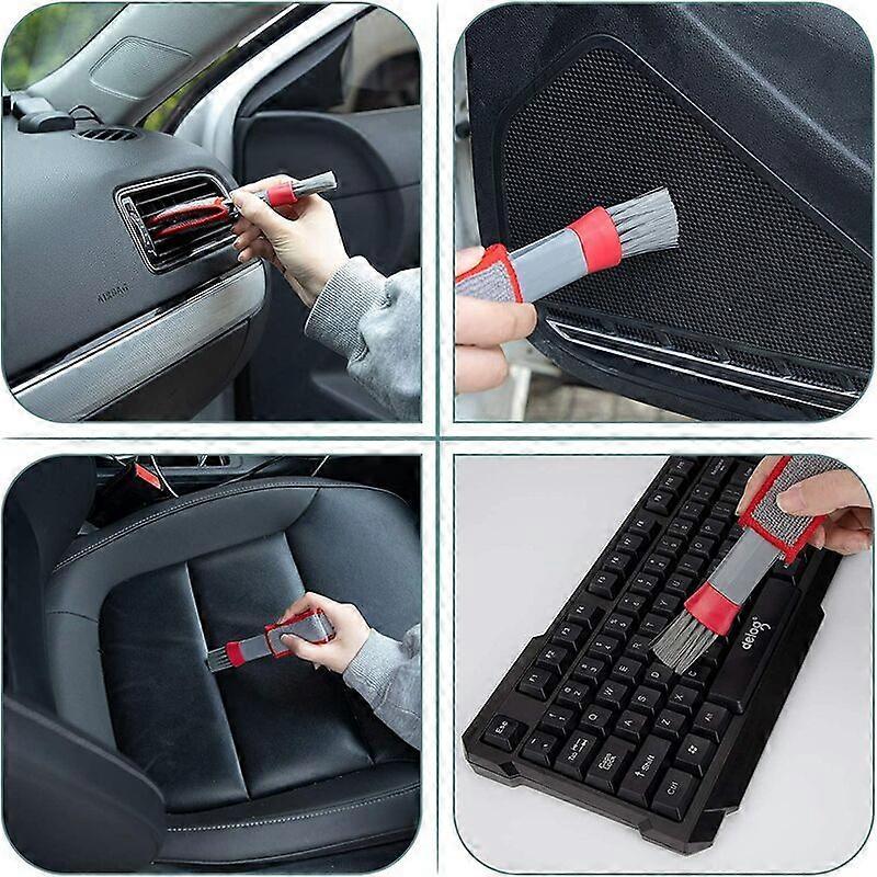Car vent cleaning microfibre brush, 2 pieces — view 6