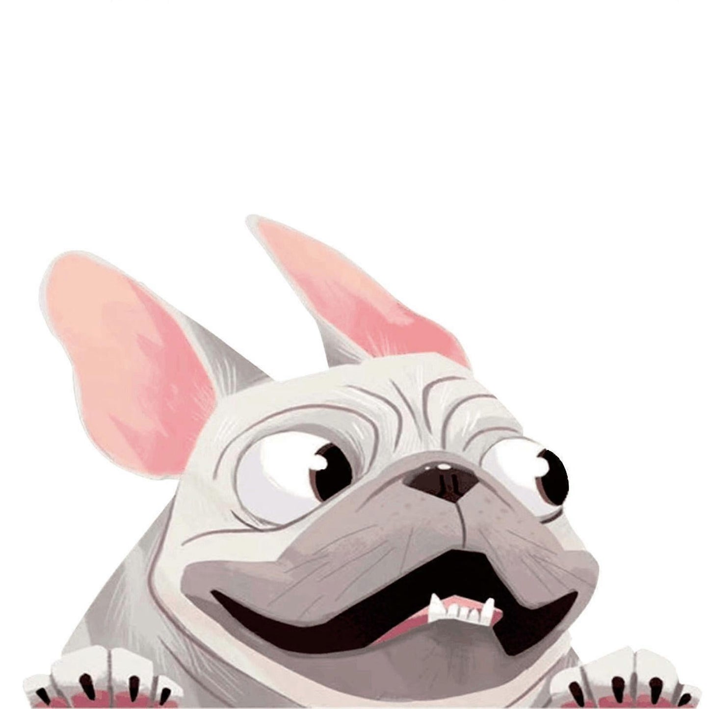 Dog car sticker — view 2