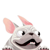 Dog car sticker — view 2