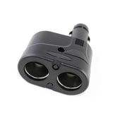 1 in 2 out car cigarette lighter splitter — view 2