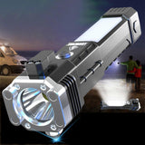 Multifunction car flashlight window breaker — view 3
