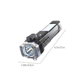 Multifunction car flashlight window breaker — view 4