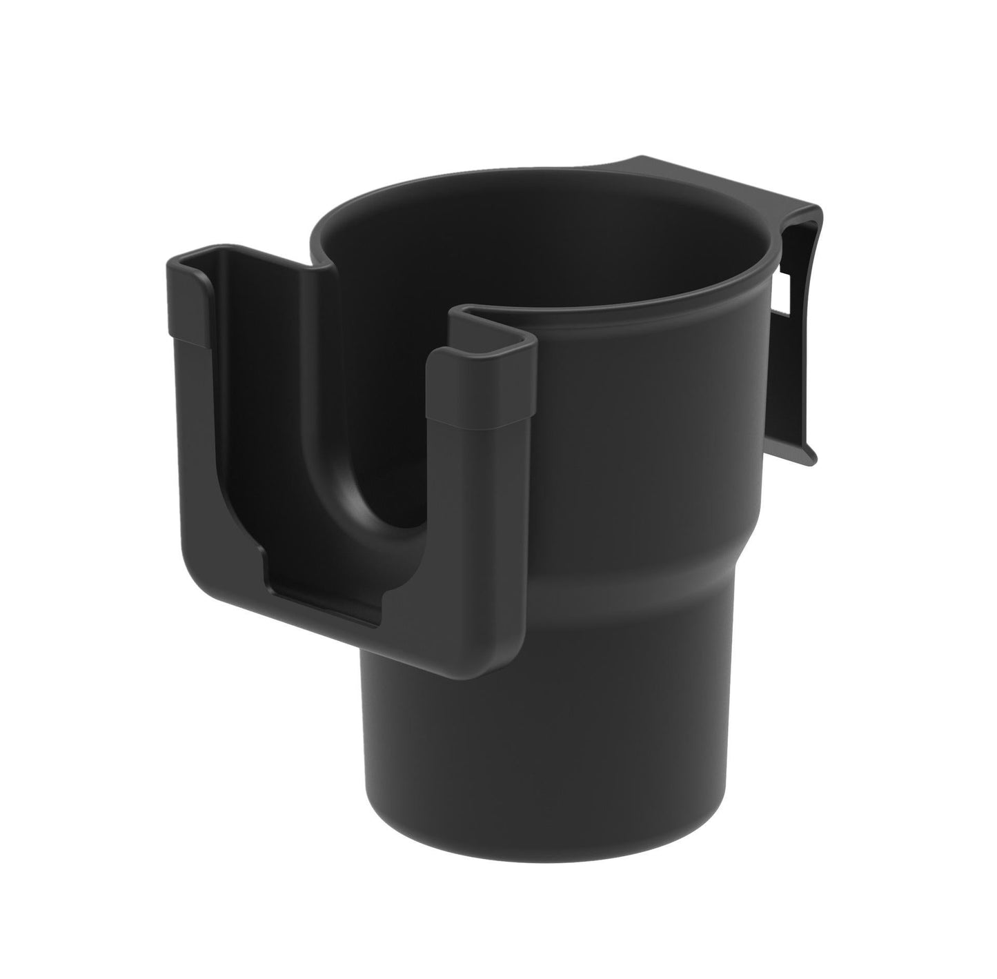 Car cup holder with phone holder, grey — view 2