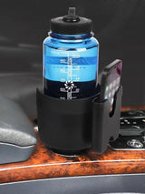 Car cup holder with phone holder, grey — view 4