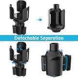 Adjustable car cup holder expander — view 4
