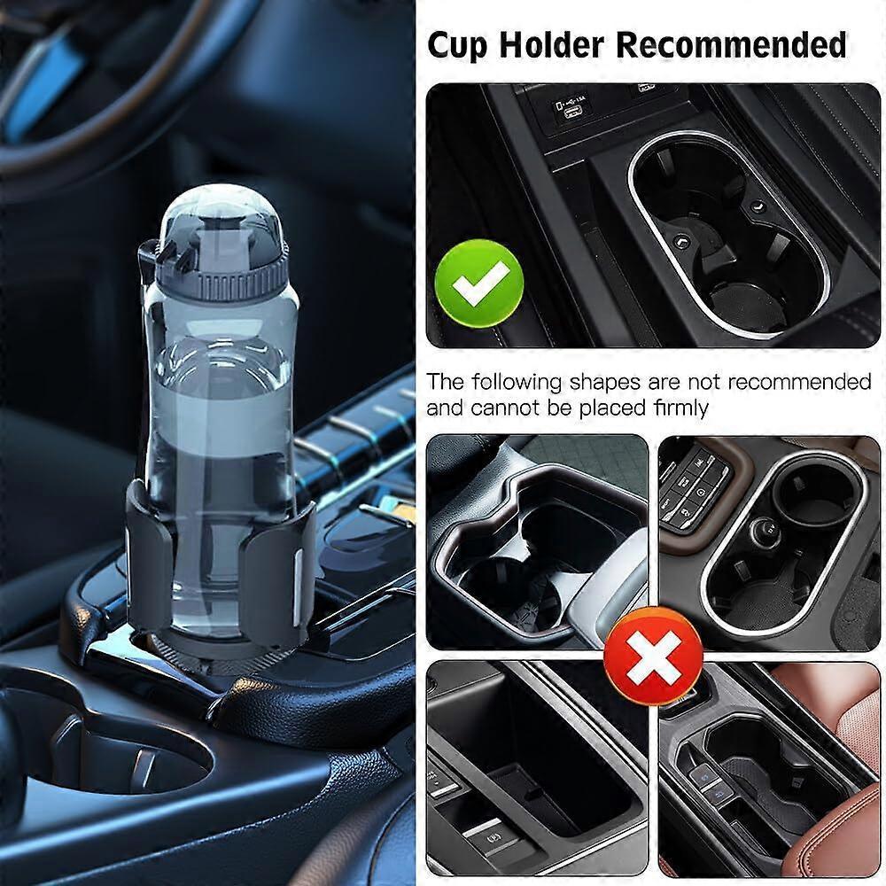 Adjustable car cup holder expander — view 5