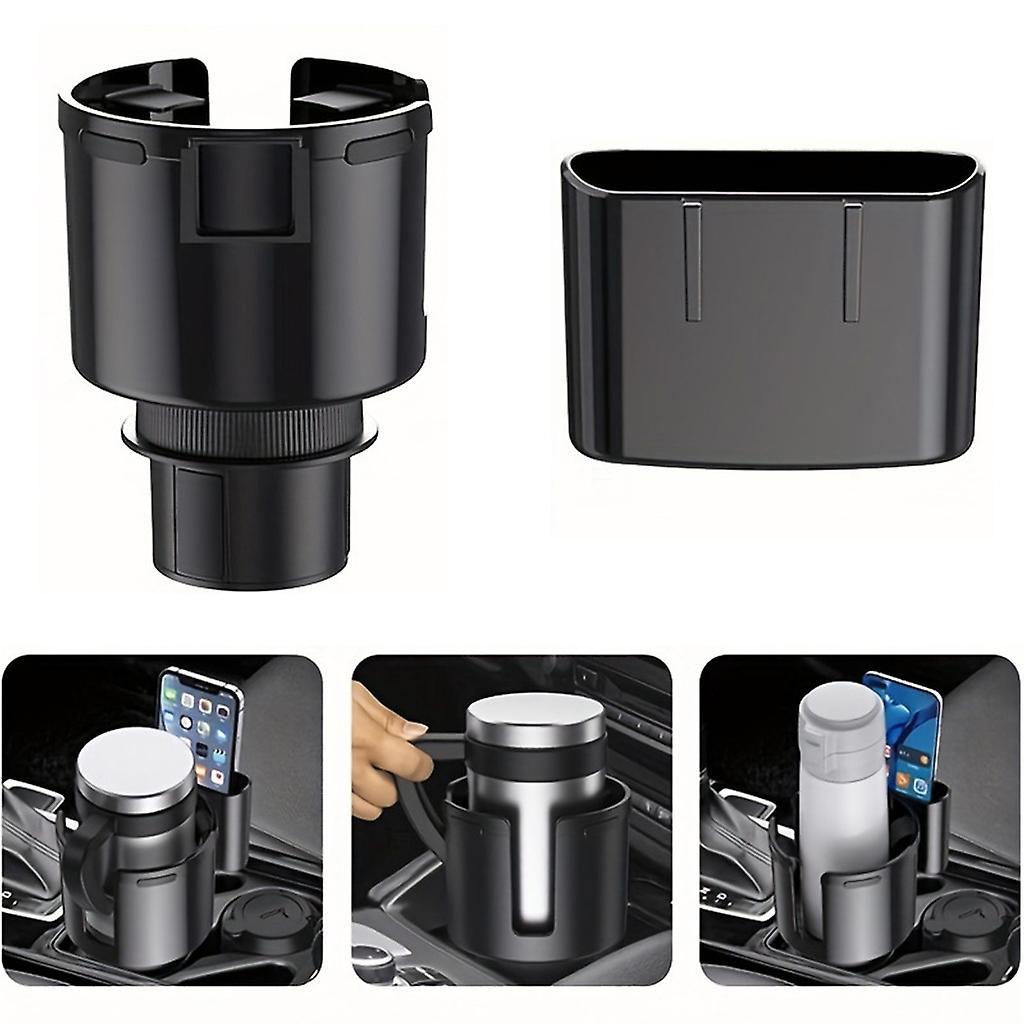 Car cup holder adapter organiser — view 3