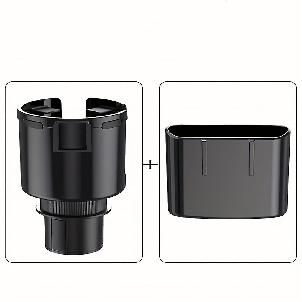 Car cup holder adapter organiser — view 6