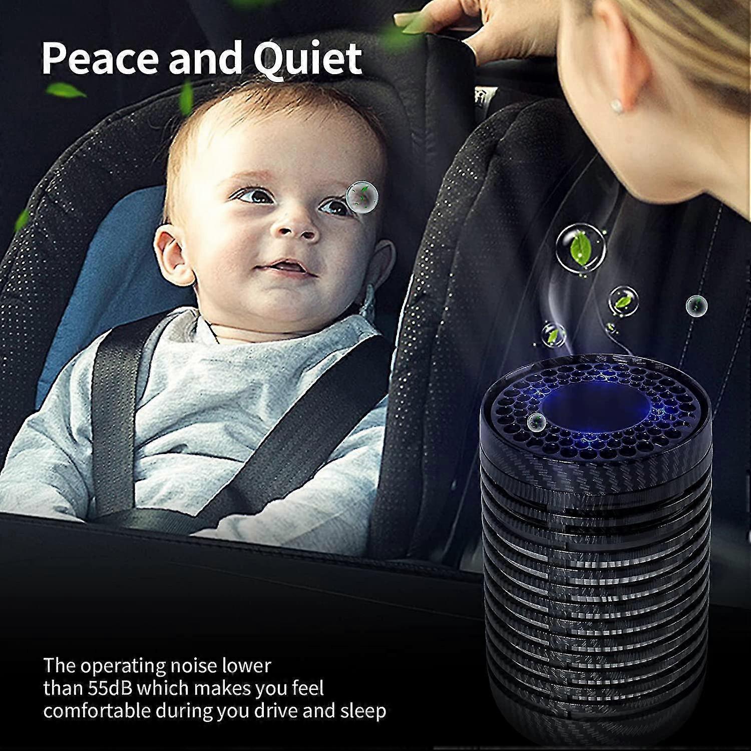 Car air purifier for smoke — view 5