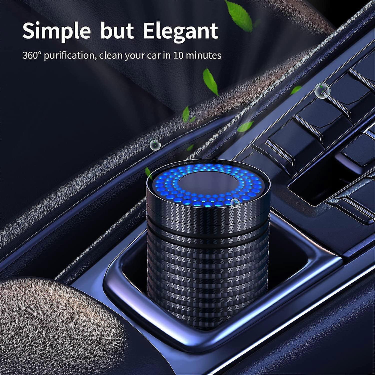 Car air purifier for smoke — view 6