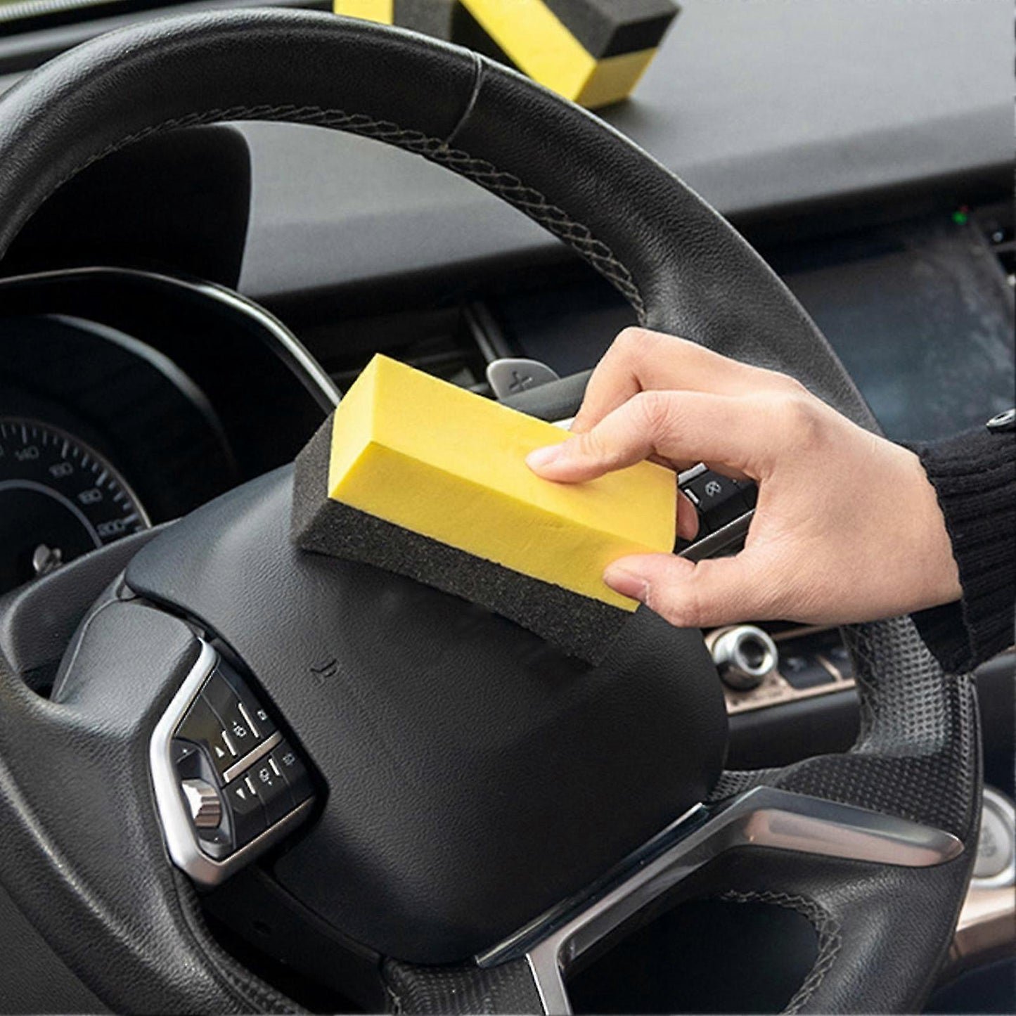 Tyre dressing applicator foam pad — view 6