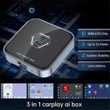 Smart car AI box Android 13 CarPlay adapter — view 3