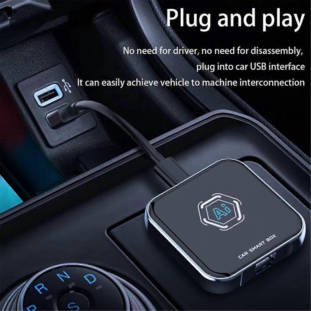 Smart car AI box Android 13 CarPlay adapter — view 4