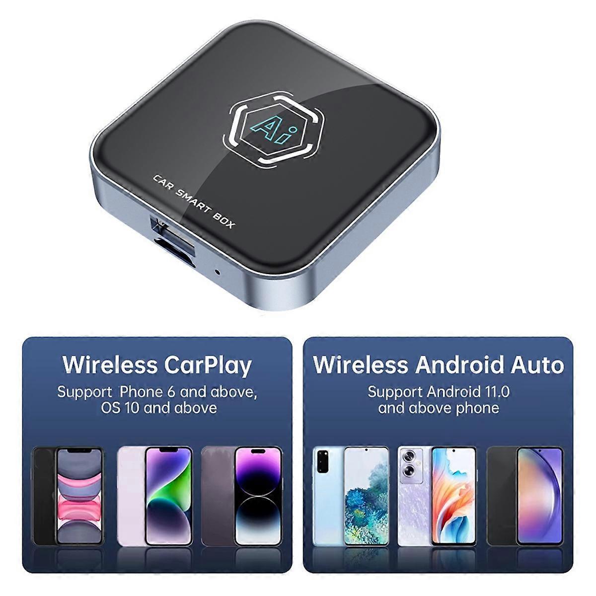 Smart car AI box Android 13 CarPlay adapter — view 6
