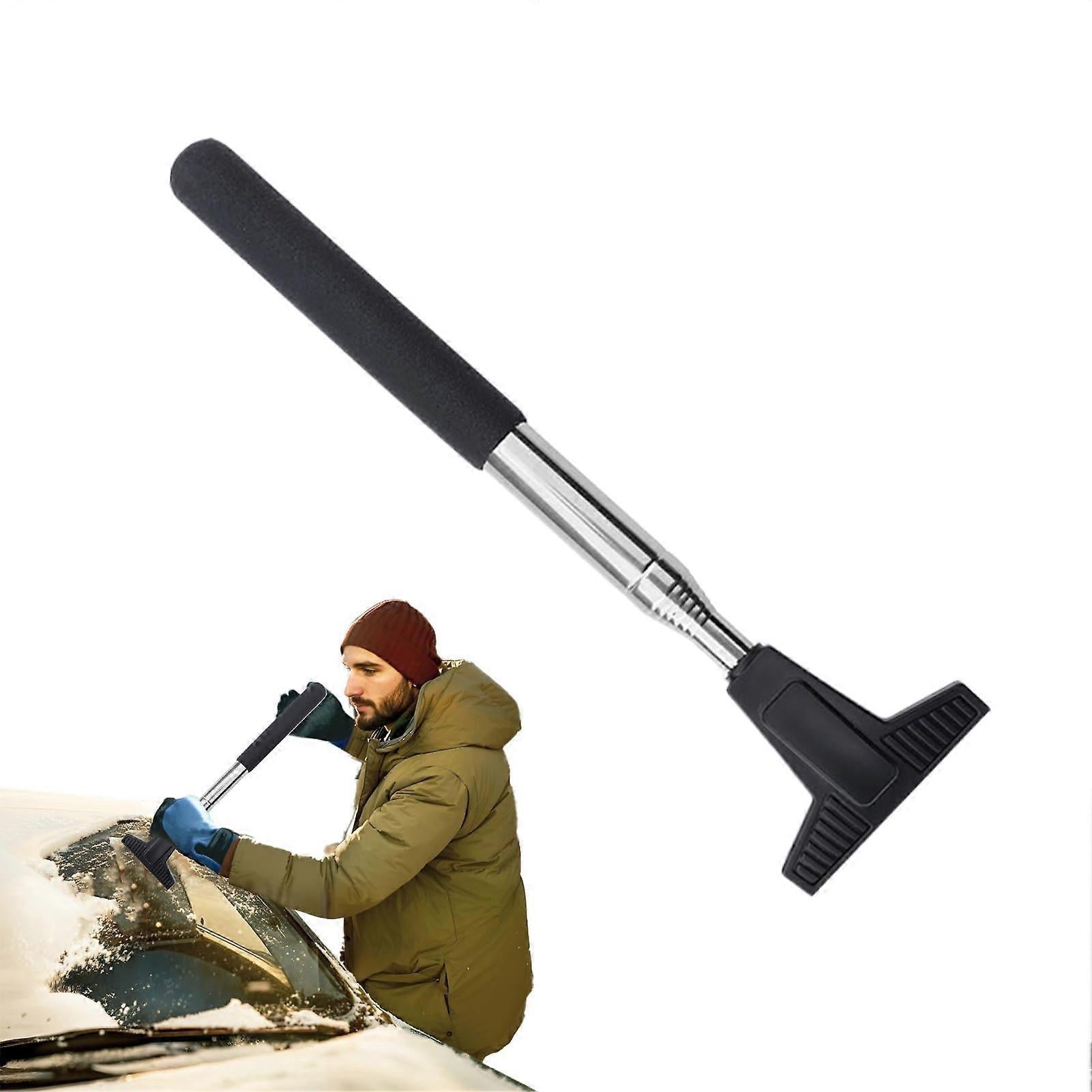 Car side mirror squeegee, black — view 2