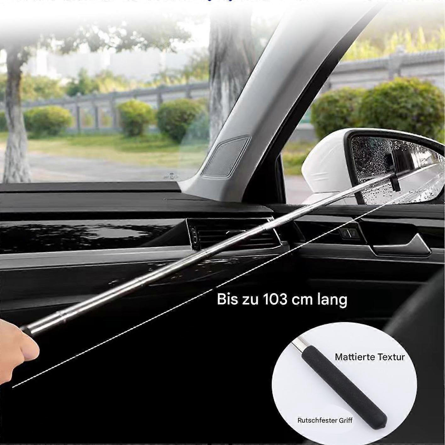 Car side mirror squeegee, black — view 6