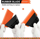 2 piece orange window tint squeegees — view 4