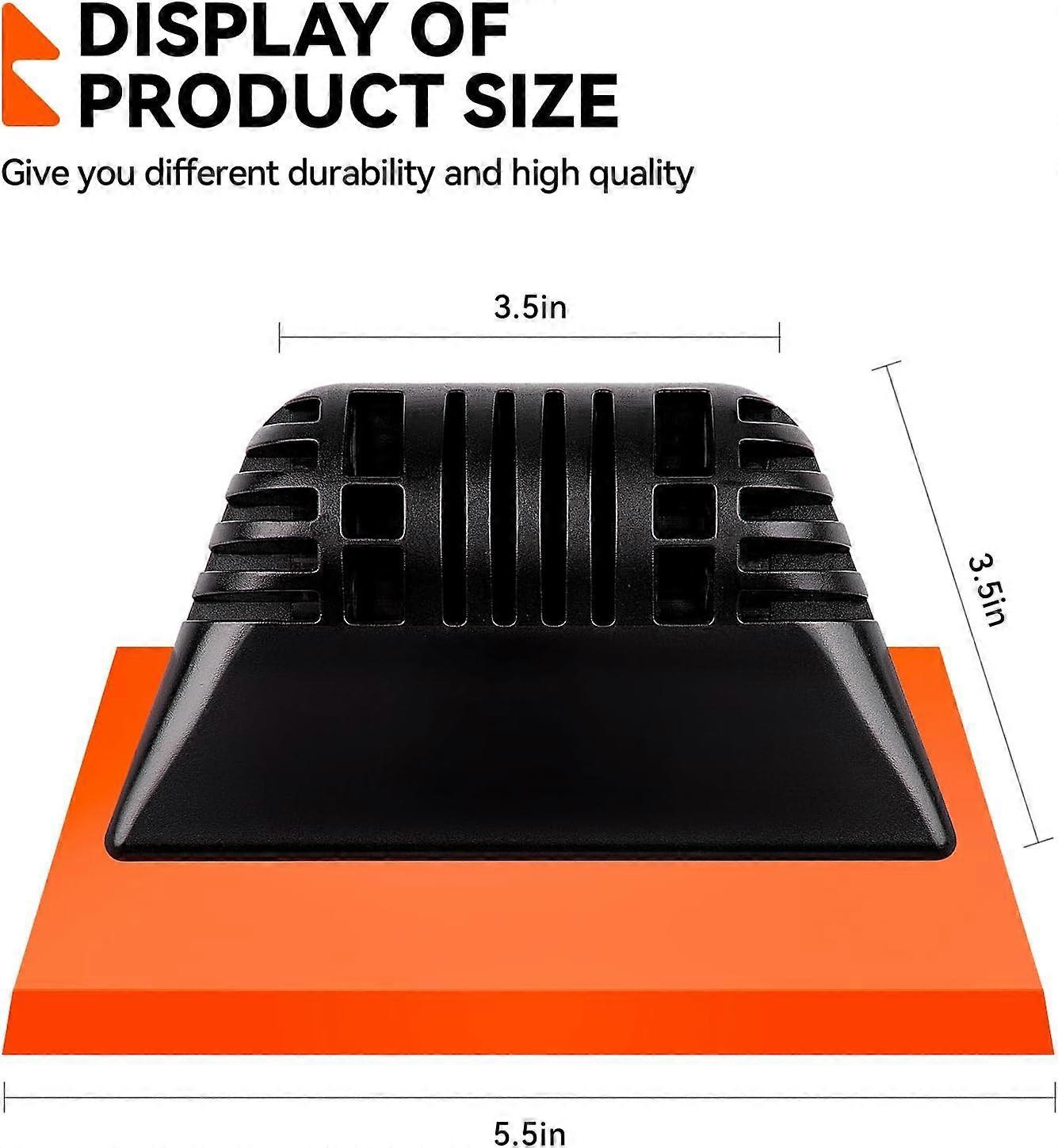 2 piece orange window tint squeegees — view 5