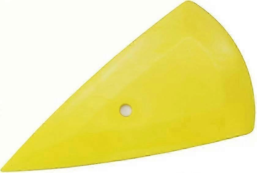 Car vinyl wrap felt squeegee, yellow — view 2