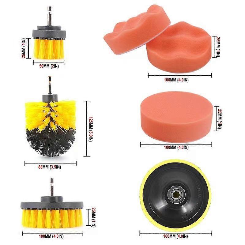 20 piece car cleaning brush kit — view 5