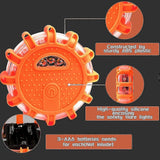 Roadside emergency LED flare lights 4 pack — view 3