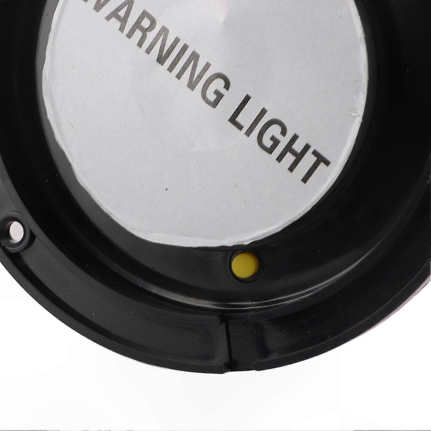 Red LED emergency strobe light with base — view 4