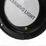 Red LED emergency strobe light with base — view 4