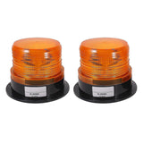 Amber LED beacon strobe lights 2 pcs — view 2