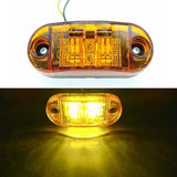 LED side marker light for trailer truck — view 2