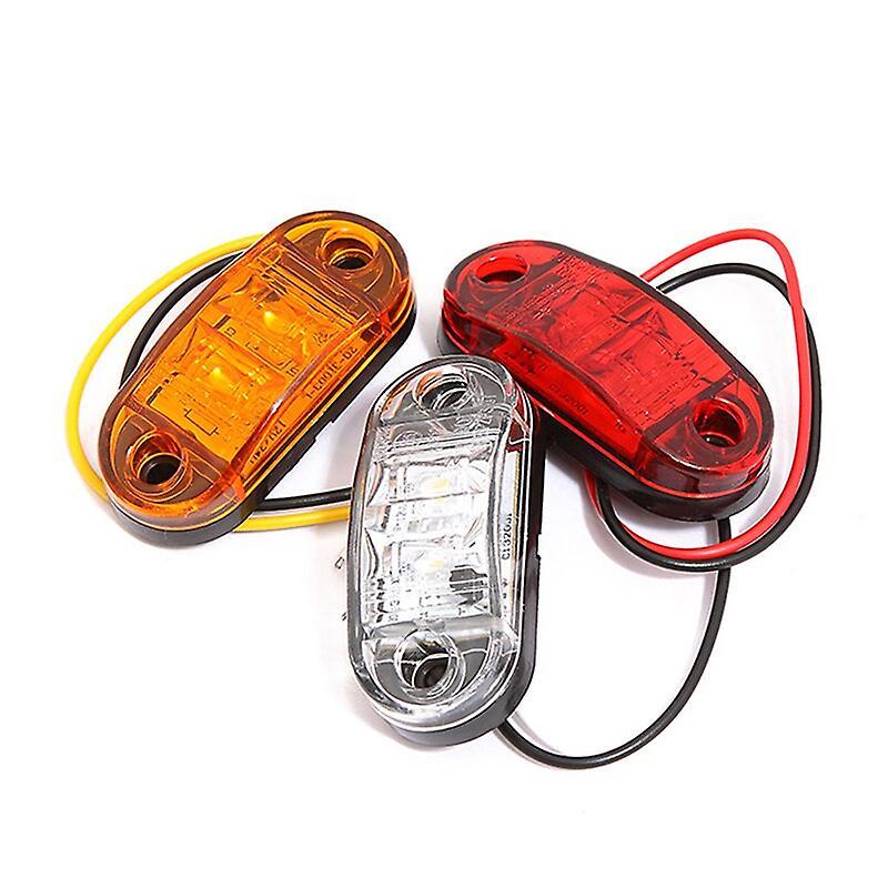 LED side marker light for trailer truck — view 3