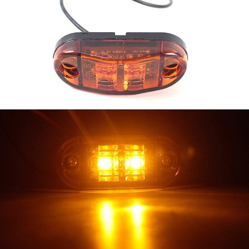LED side marker light for trailer truck — view 4