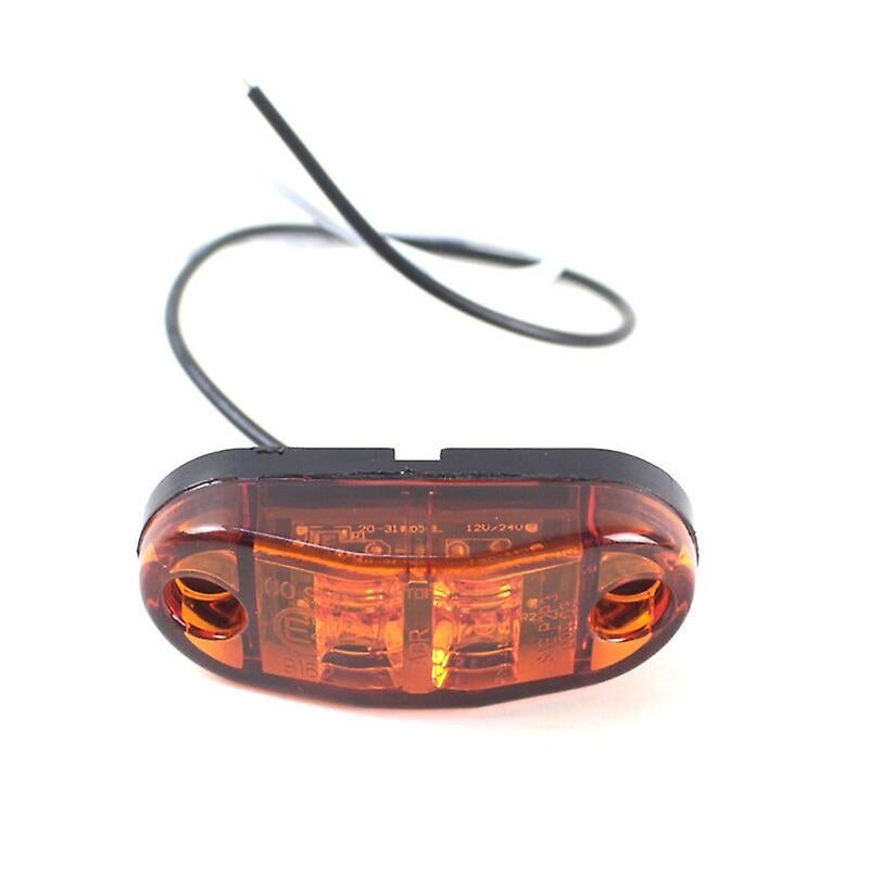 LED side marker light for trailer truck — view 6
