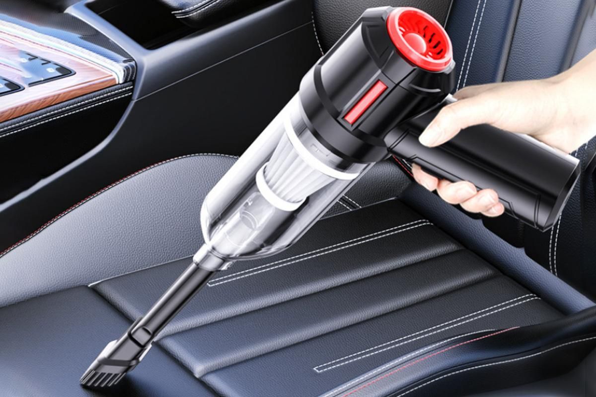 Handheld Car Cordless Vacuum Cleaner and Air — view 4