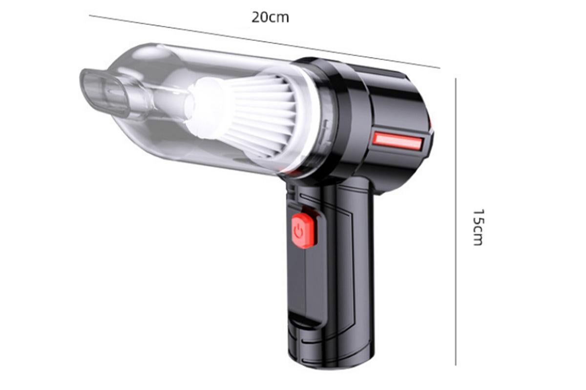 Handheld Car Cordless Vacuum Cleaner and Air — view 5