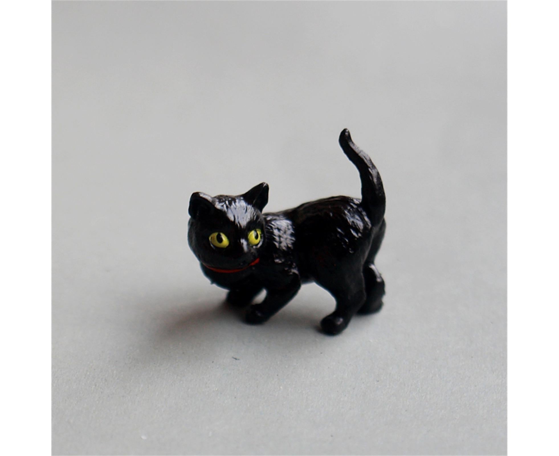 10 piece cat figurine car console set — view 6
