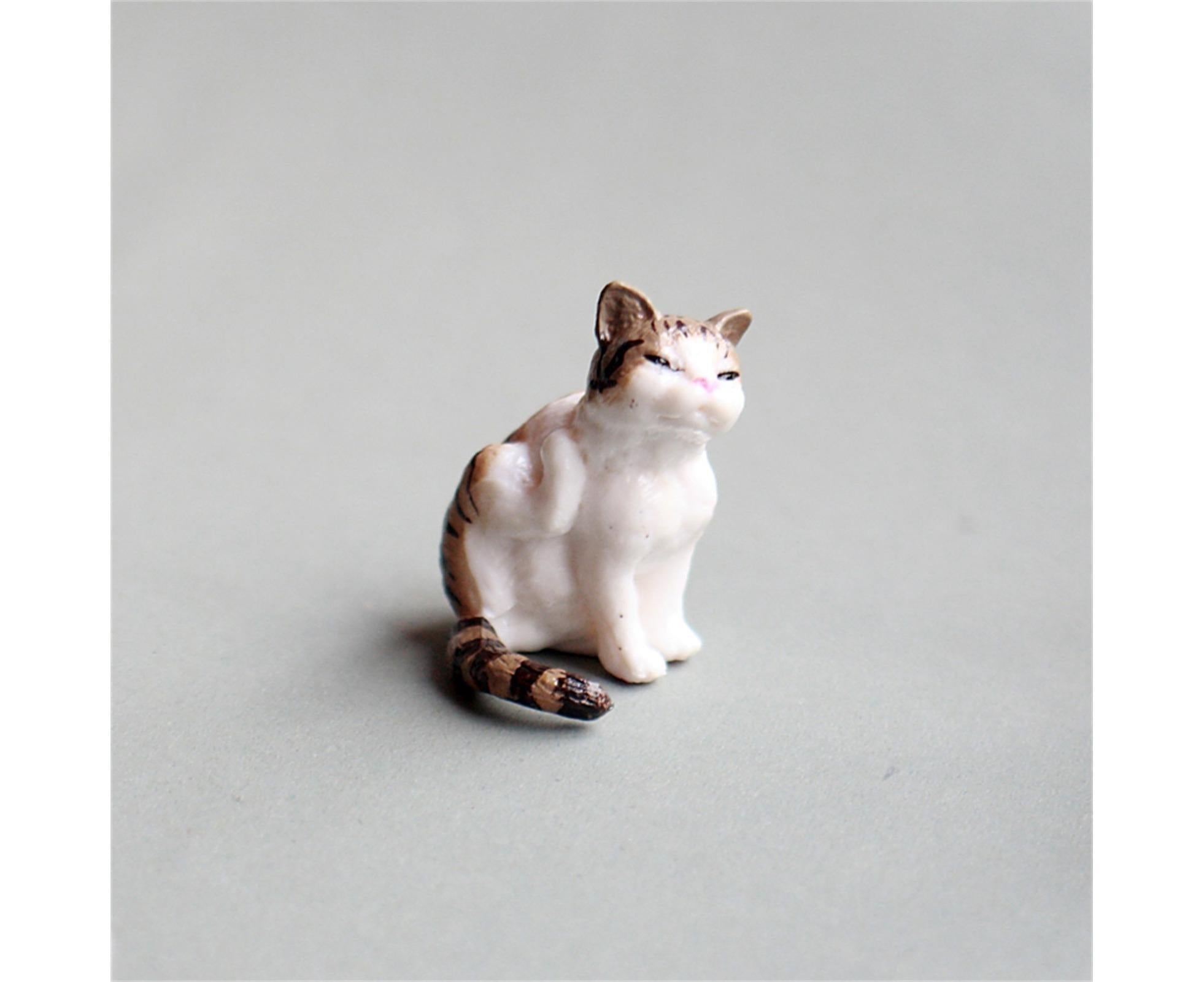 10 piece cat figurine car console set — view 8