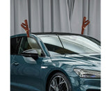 Car deer antlers fabric decoration, brown — view 4