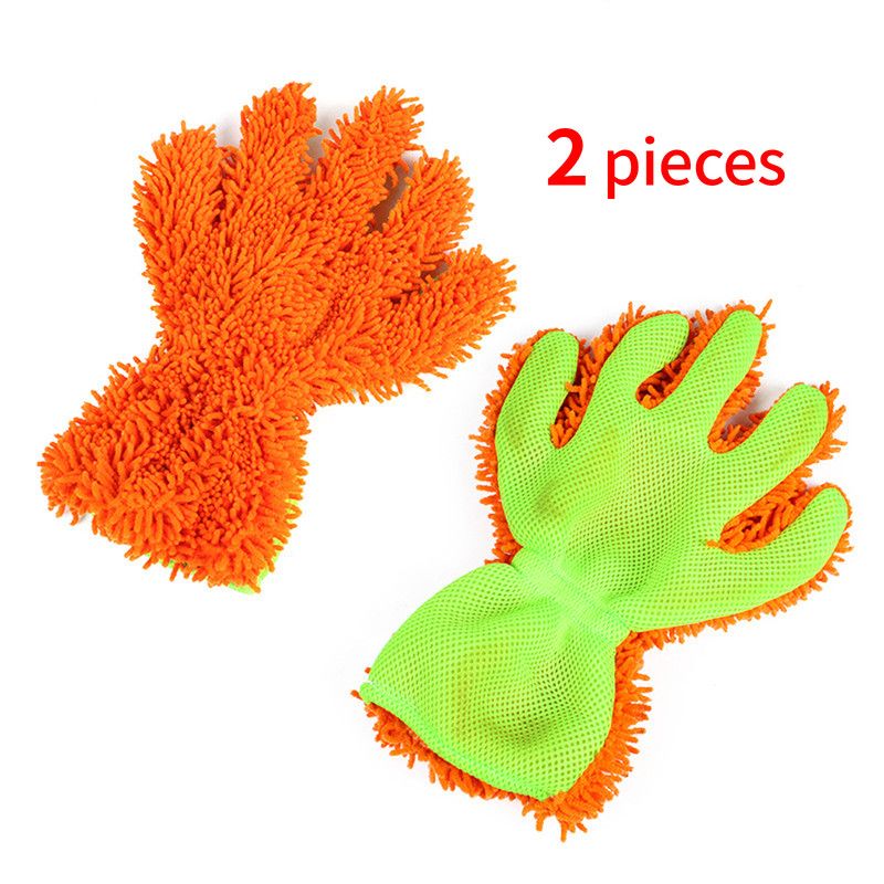 Double-Sided Chenille Car Wash Gloves — view 12
