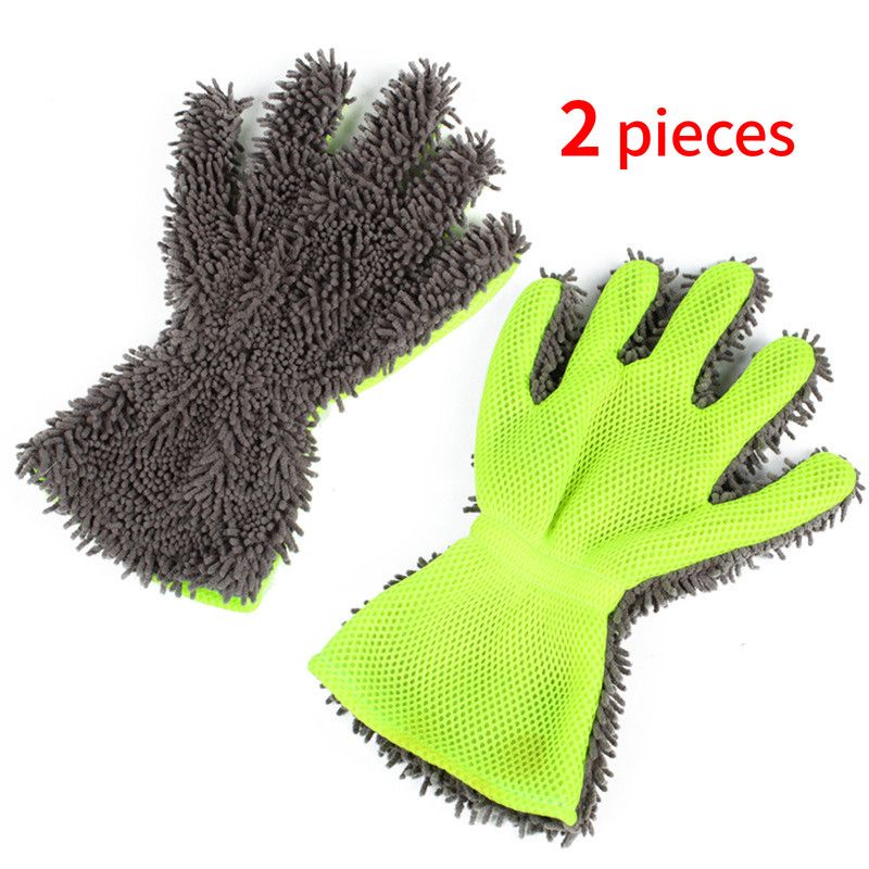 Double-Sided Chenille Car Wash Gloves — view 11