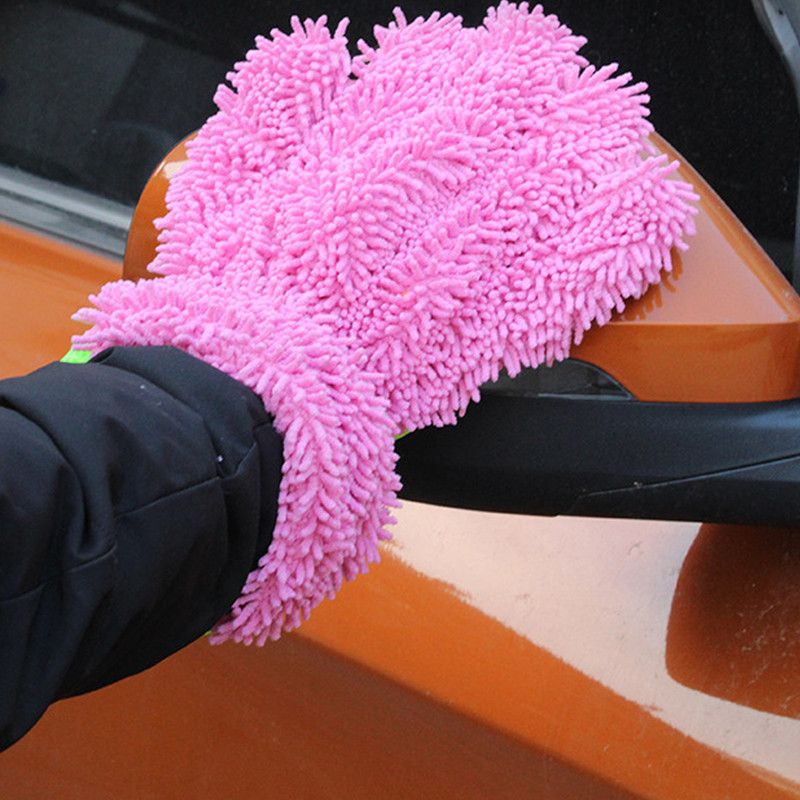 Double-Sided Chenille Car Wash Gloves — view 9