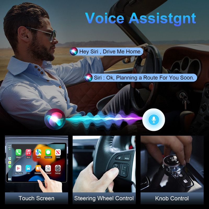 In-car wireless CarPlay adapter — view 5