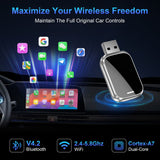 In-car wireless CarPlay adapter — view 6