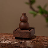 Walnut wood car aromatherapy diffuser — view 2
